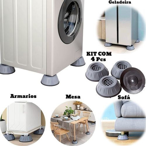 4 Pcs Washing Machine Pads (Box Pack Heavy)