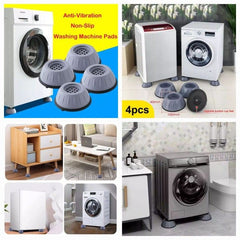 4 Pcs Washing Machine Pads (Box Pack Heavy)