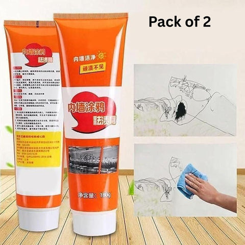 Wall Cleaning Cream (Stain Remover) (Pack of 2)