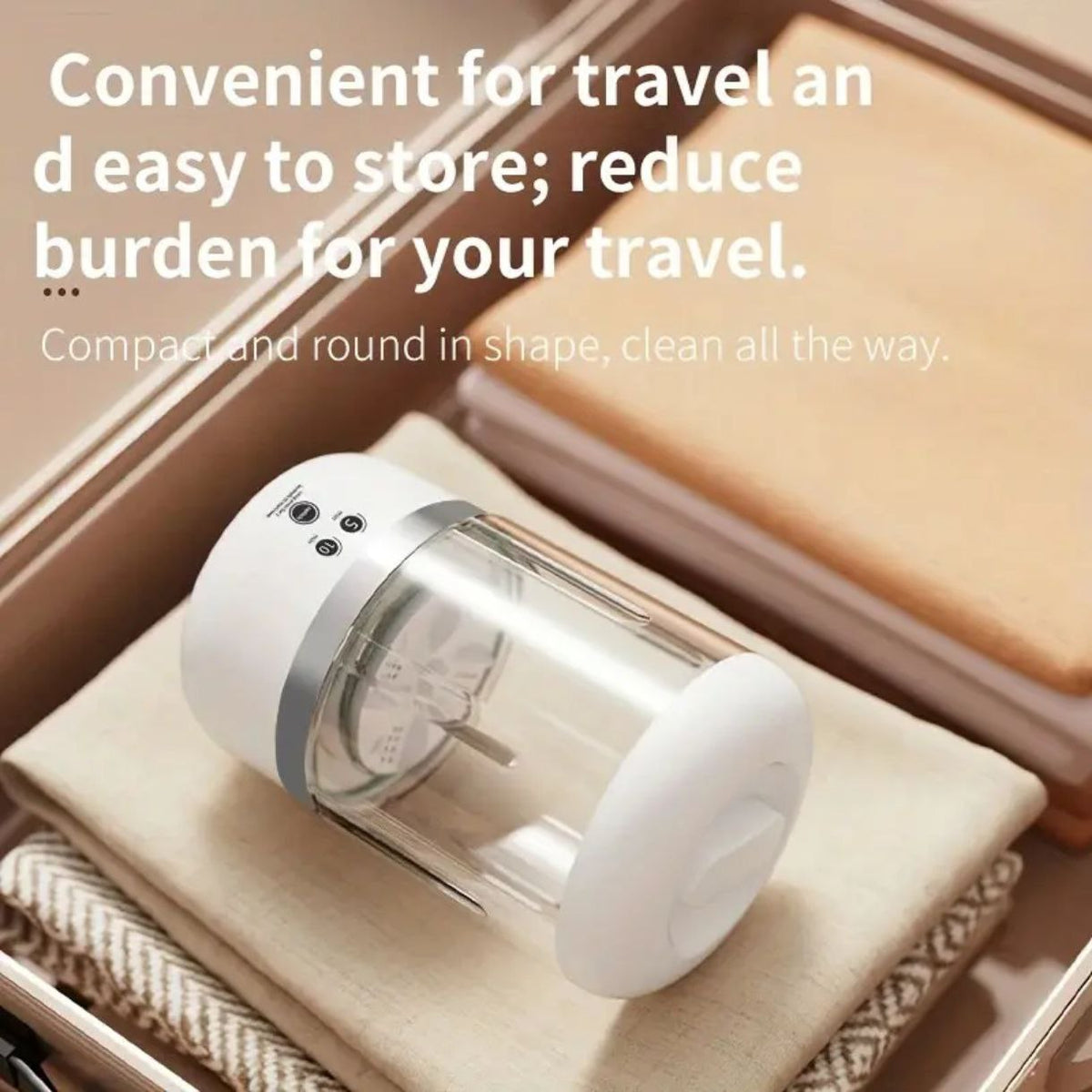 736 1L Rechargable Portable Washing Machine