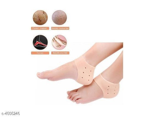 Anti Crack Silicon Half Socks (Pair)