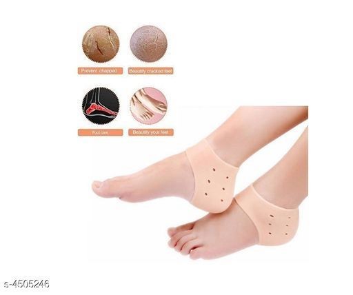 Anti Crack Silicon Half Socks (Pair)