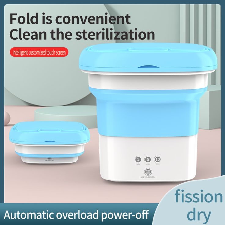 Foldable Washing Machine With Dryer (2Kg)