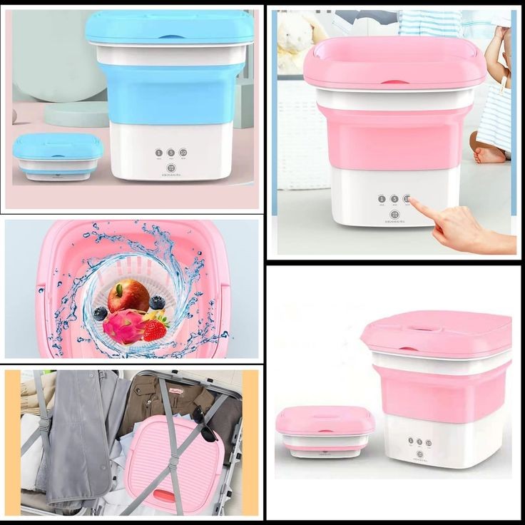 Foldable Washing Machine With Dryer (2Kg)