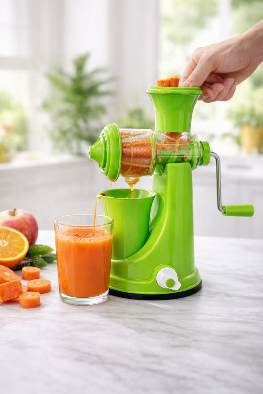 Manual Fruit Juicer (Steel Jalli)