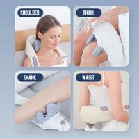 Rechargeable Neck Massager for Cervical Pain | Heat Therapy & Muscle Soreness Relief