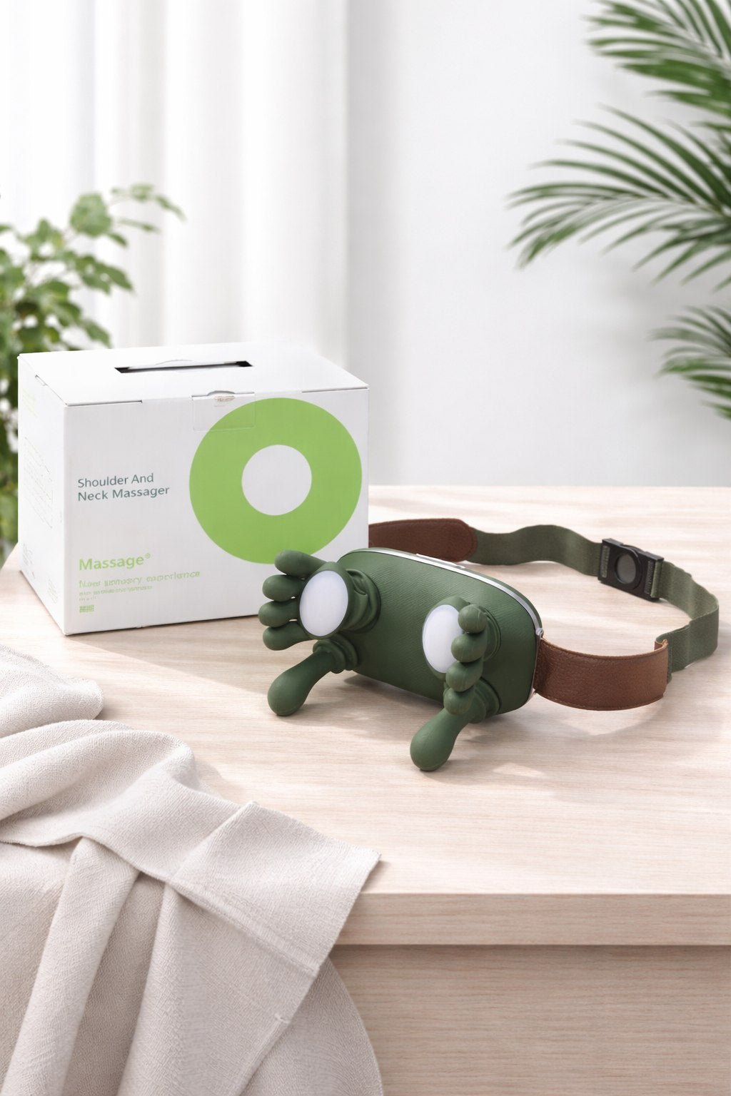 Premium Neck & Shoulder Massager with Heat | Deep Tissue Pain Relief & Adjustable Temperature