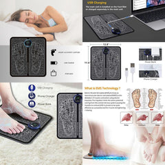 RECHARGABLE EMS FOOT MASSAGER