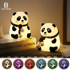 Silicon Panda Lamp (Imported)